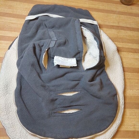 J Cole Collections Gray Bundleme Stroller & Car Seat Cover Infant - Picture 3 of 9